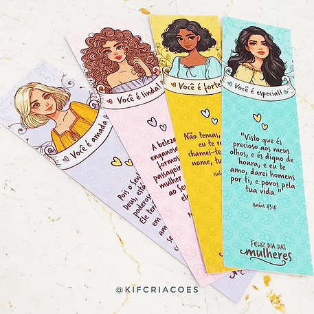 Arquivo dia da Mulher Marca Pagina 1