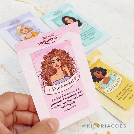 Arquivo dia da Mulher Marcador de Paginas 1