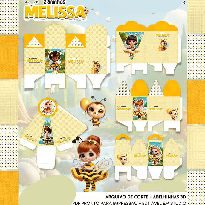 Arquivo de Corte Abelhinha 1