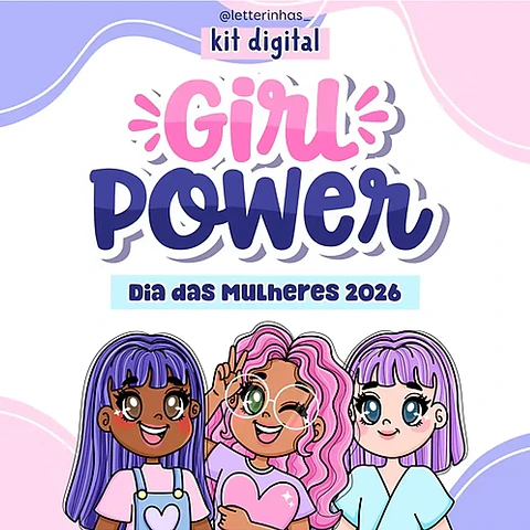 Arquivo Combo Dia da Mulher Girl Power