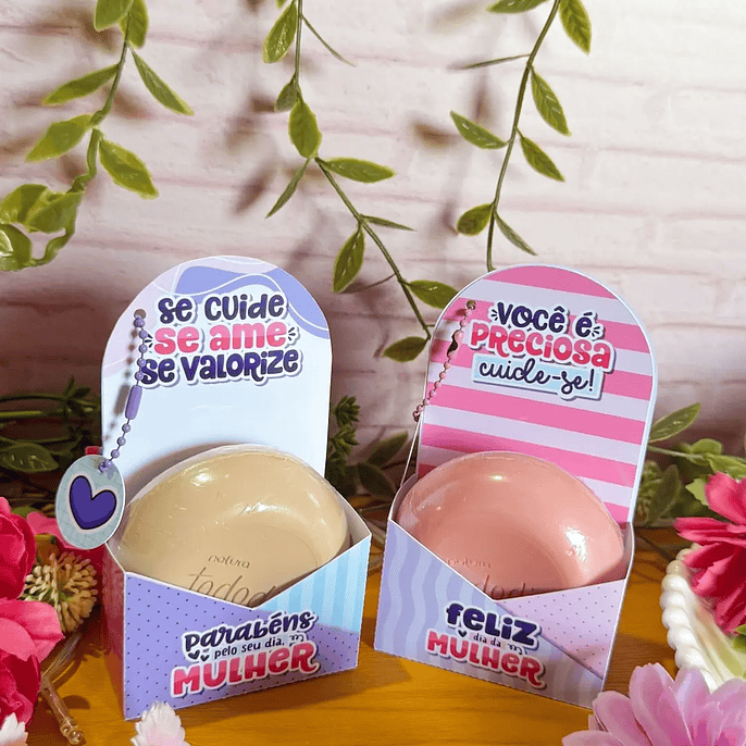 Arquivo Dia da Mulher Caixa Envelope Sabonete 1