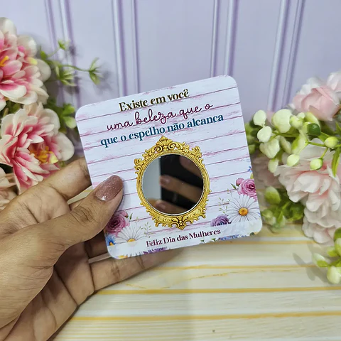 Arquivo Dia da Mulher Card Espelho