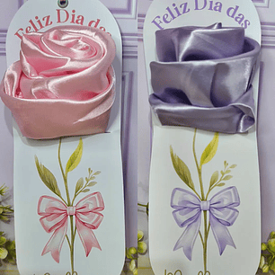 Arquivo Dia da Mulher Card Touca de Cetim