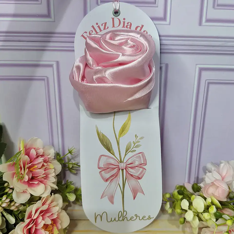 Arquivo Dia da Mulher Card Touca de Cetim 3