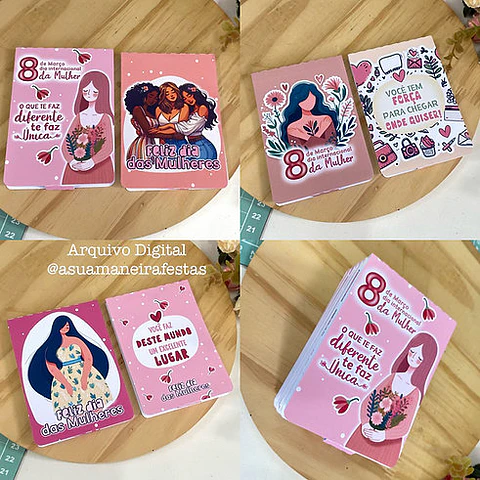 Arquivo Dia da Mulher Capa Bloquinho- a sua maneira festas