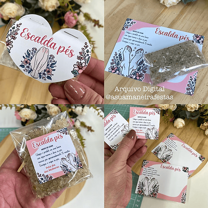 Arquivo Dia da Mulher Tag Escalda Pés  - a sua maneira festas 1