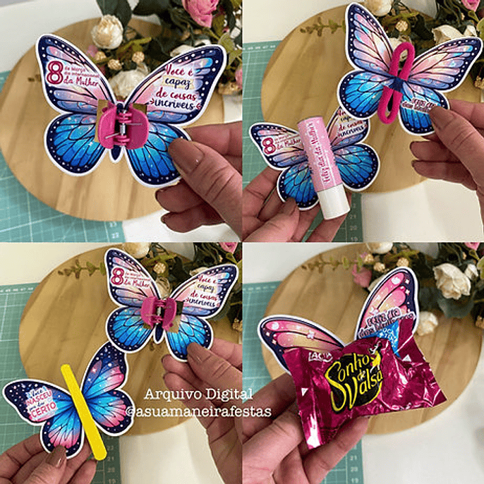 Arquivo Dia da Mulher Tags Borboletas - a sua maneira festas 1