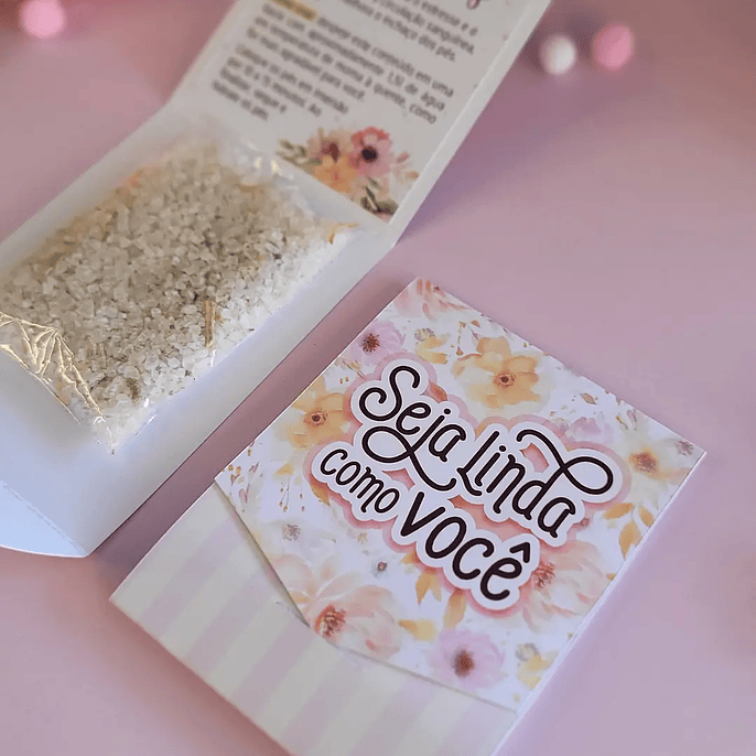 Arquivo Envelope Escalda Pés ou Máscara Dia da Mulher - Ana Flor 1