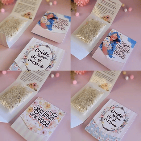 Arquivo Envelope Escalda Pés ou Máscara Dia da Mulher - Ana Flor 4