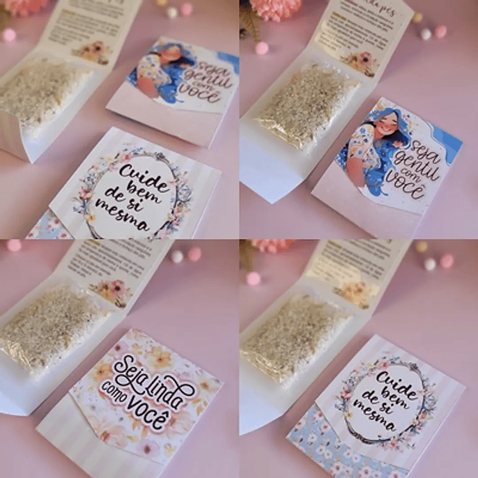 Arquivo Envelope Escalda Pés ou Máscara Dia da Mulher - Ana Flor 4