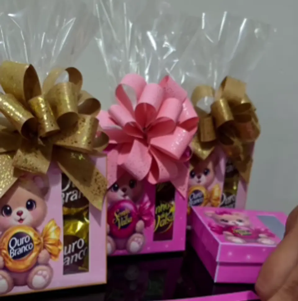 Arquivo de Corte Card Caixinha Para Bombons Sonho de Valsa 1