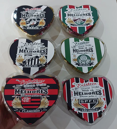Arquivo de Corte Embalagem Coração Acetato Times 