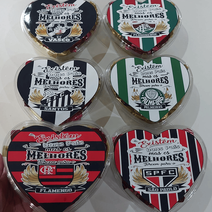 Arquivo de Corte Embalagem Coração Acetato Times  1