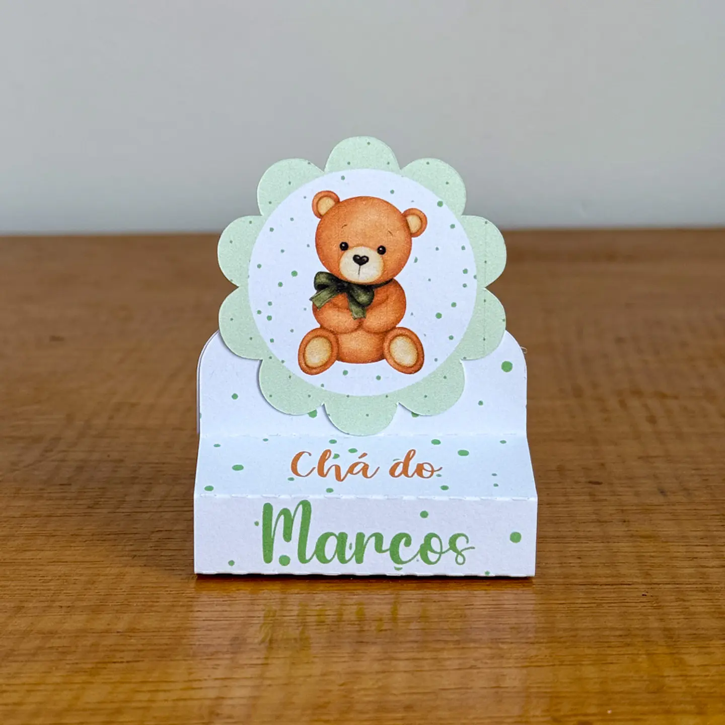 Arquivo de Corte Chá de Bebê Verde 2