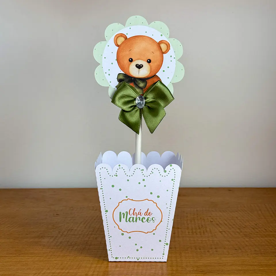 Arquivo de Corte Chá de Bebê Verde 3