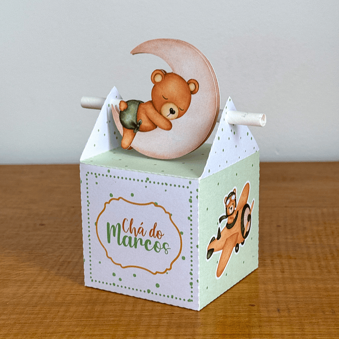 Arquivo de Corte Chá de Bebê Verde 5