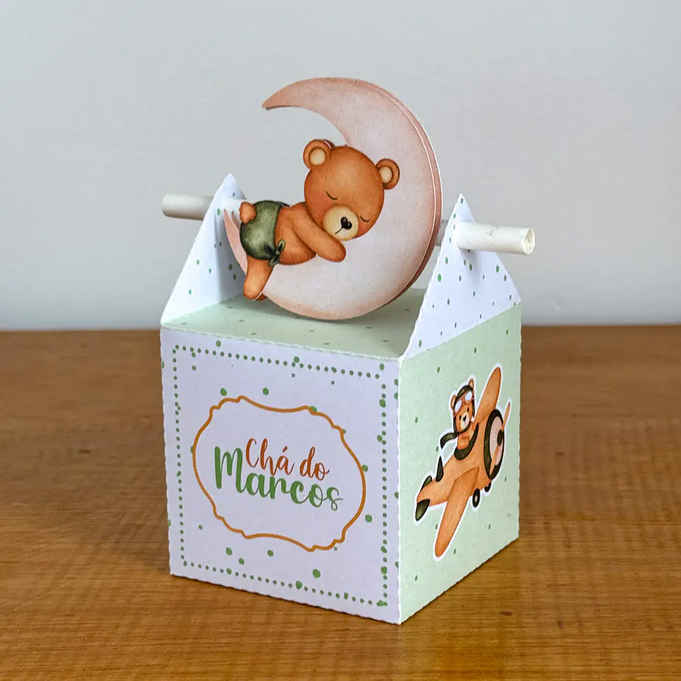 Arquivo de Corte Chá de Bebê Verde 5