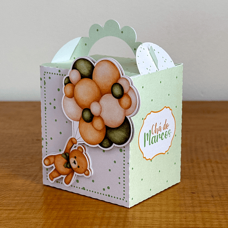 Arquivo de Corte Chá de Bebê Verde 6