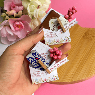 Arquivo Dia da Mulher Card Bis Caixinha Envelope