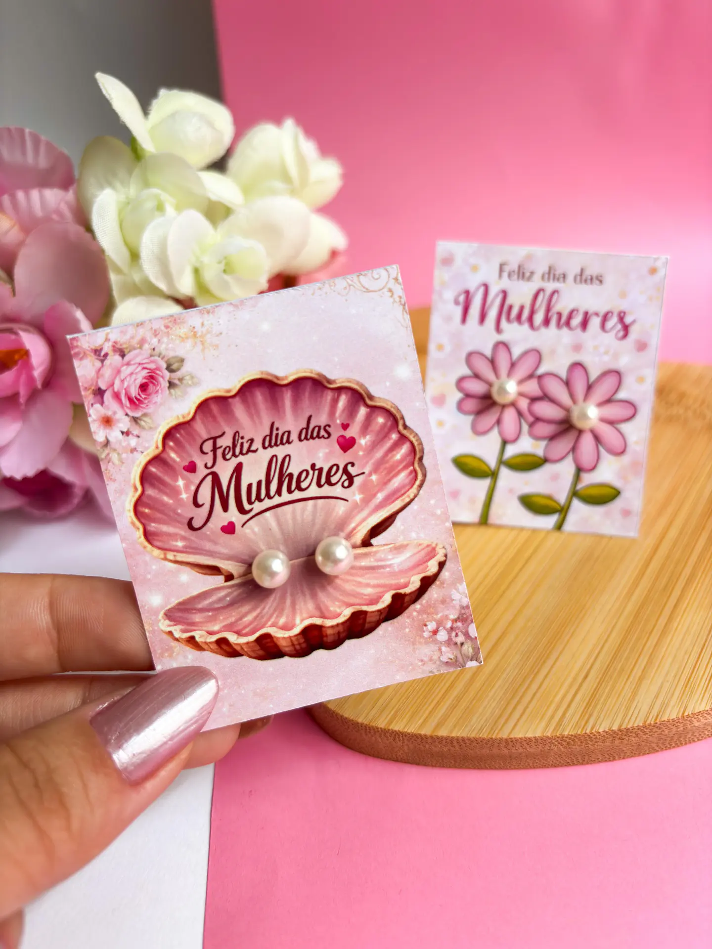 Arquivo Dia da Mulher Card Brinco 1