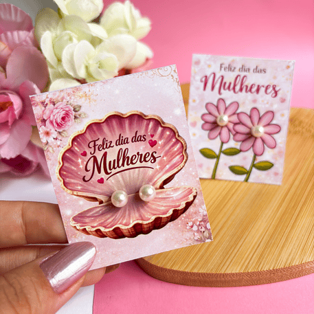 Arquivo Dia da Mulher Card Brinco 1