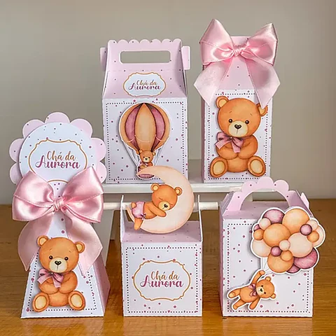 Arquivo de Corte Chá de Bebê Rosa