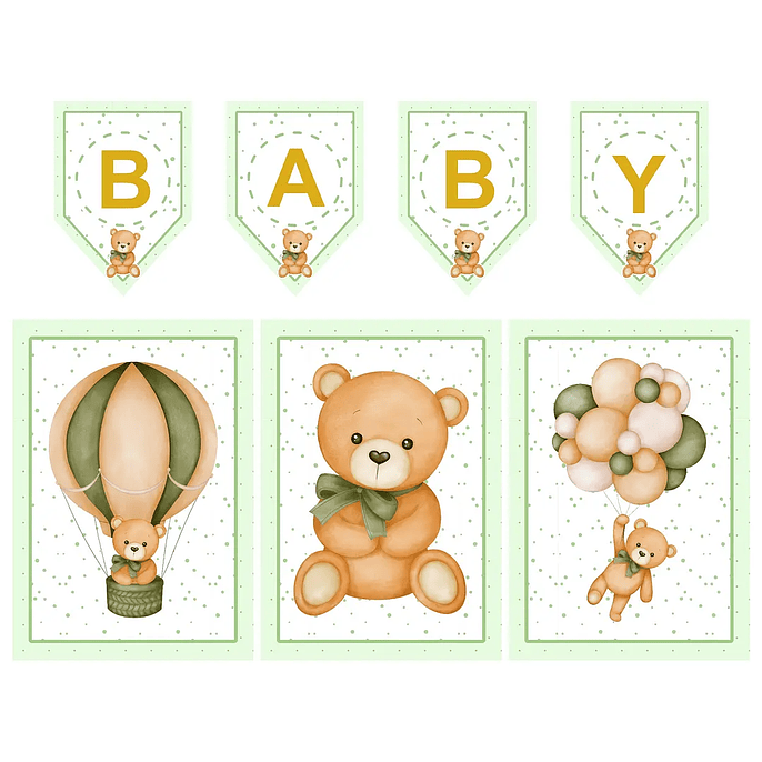 Arquivo de Corte Chá de Bebê 1