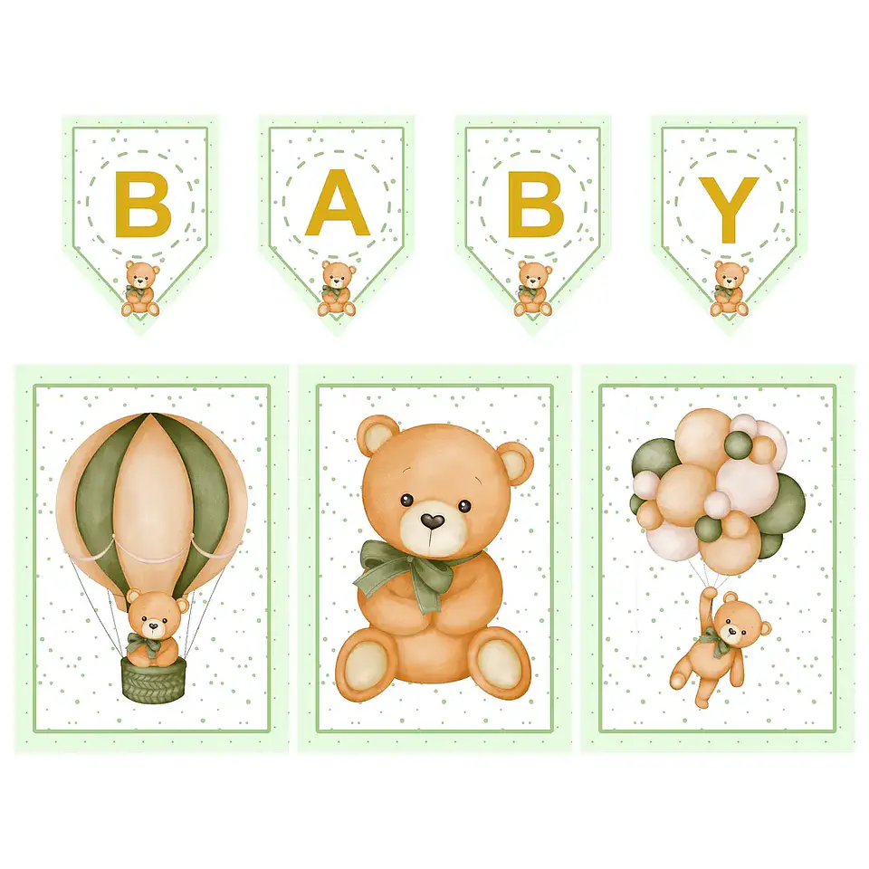 Arquivo de Corte Chá de Bebê 1