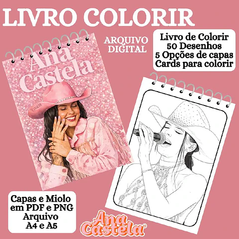 Arquivo Livro de Colorir Ana Castela