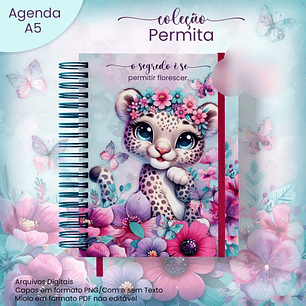 Arquivo Agenda A5 Não Datada Coleção Permita 2026