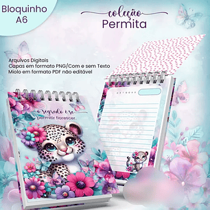 Arquivo Bloquinho A6 Coleção Permita 2026