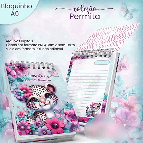 Arquivo Bloquinho A6 Coleção Permita 2026 1