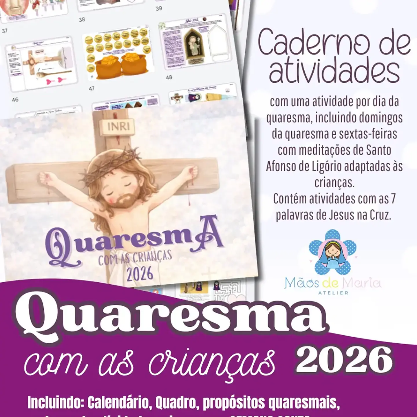 Arquivo Combo Quaresma para Crianças 2026 5
