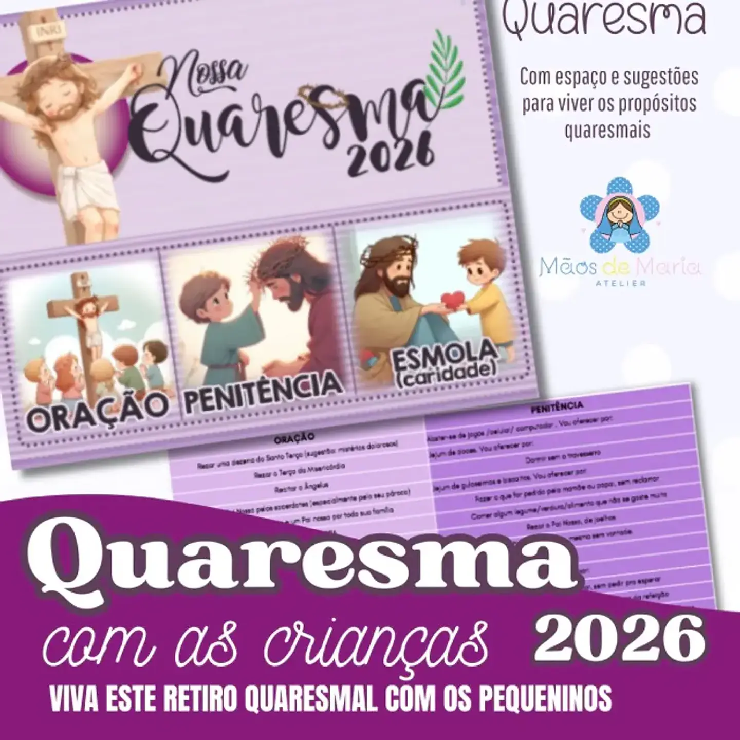 Arquivo Combo Quaresma para Crianças 2026 9