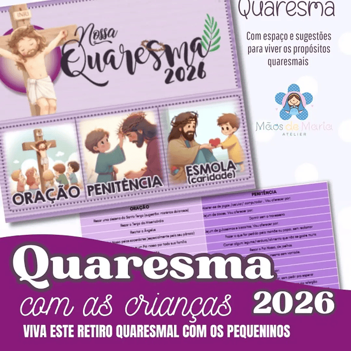 Arquivo Combo Quaresma para Crianças 2026 9