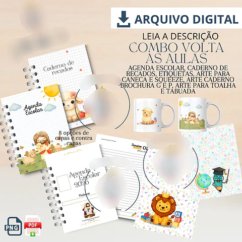 Arquivo Combo Volta ás Áulas 2026