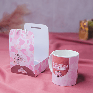 Arquivo dia da Mulher Caixa Caneca