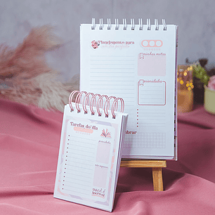 Arquivo dia da Mulher Planejador A5 e Bloquinho
