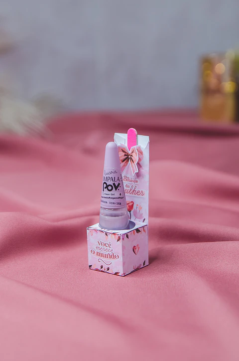 Arquivo Dia da Mulher Porta Esmalte e Mini Lixa