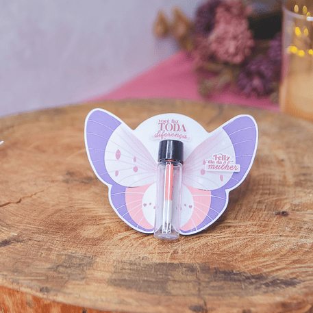 Arquivo dia da Mulher Porta Mini Gloss Borboleta 1