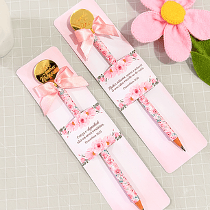 Arquivo Dia da Mulher Card com Lápis