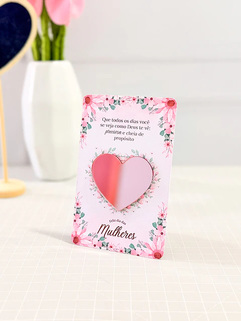 Arquivo Dia da Mulher Card Espelho