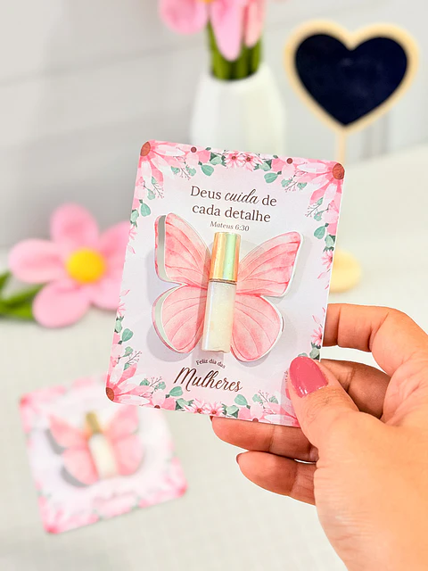 Arquivo Dia da Mulher Card Mini Gloss