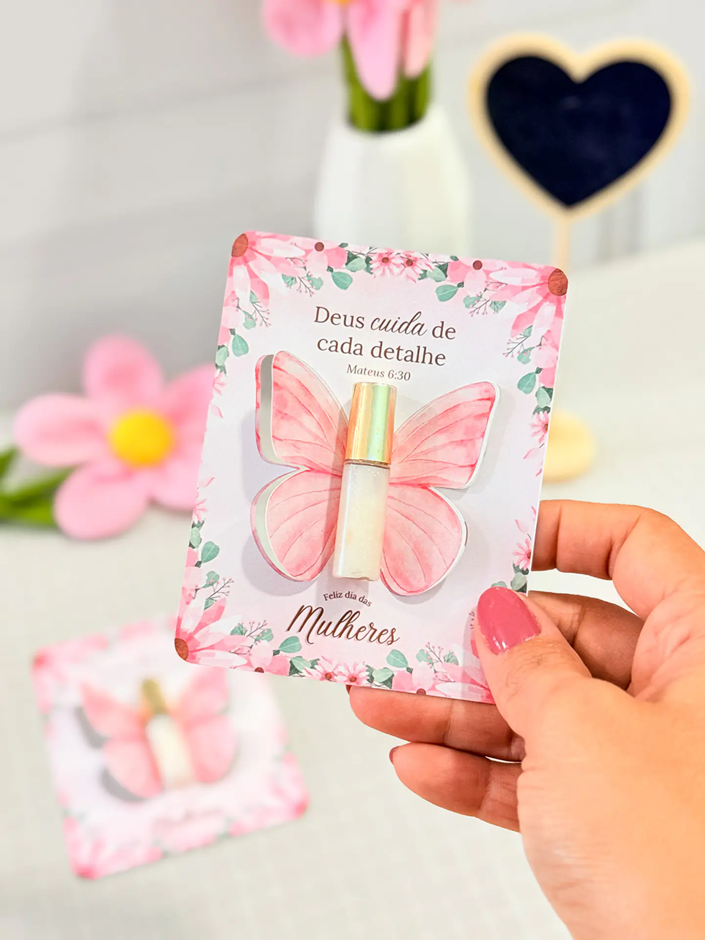 Arquivo Dia da Mulher Card Mini Gloss 1