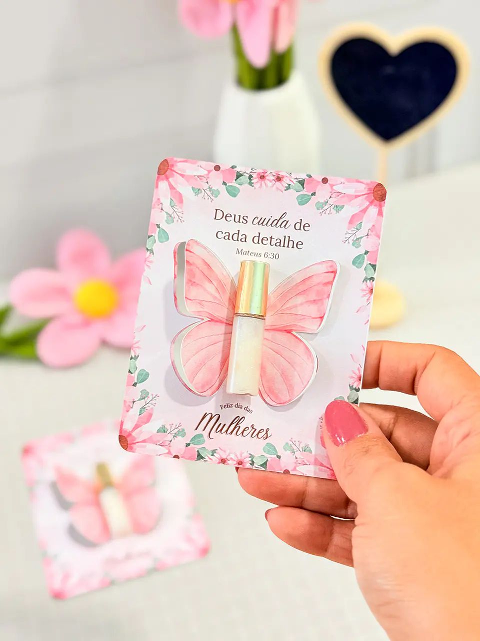 Arquivo Dia da Mulher Card Mini Gloss 1