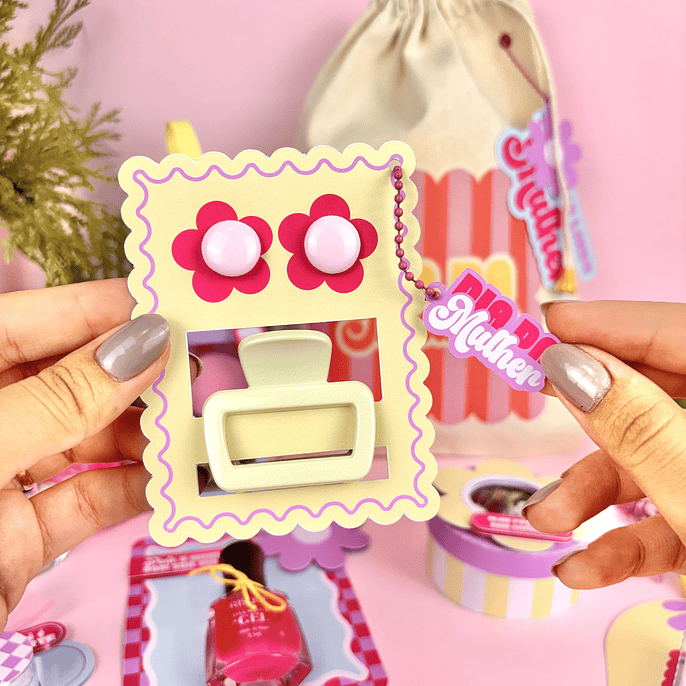 Arquivo Dia da Mulher Card Presilha Piranha 1