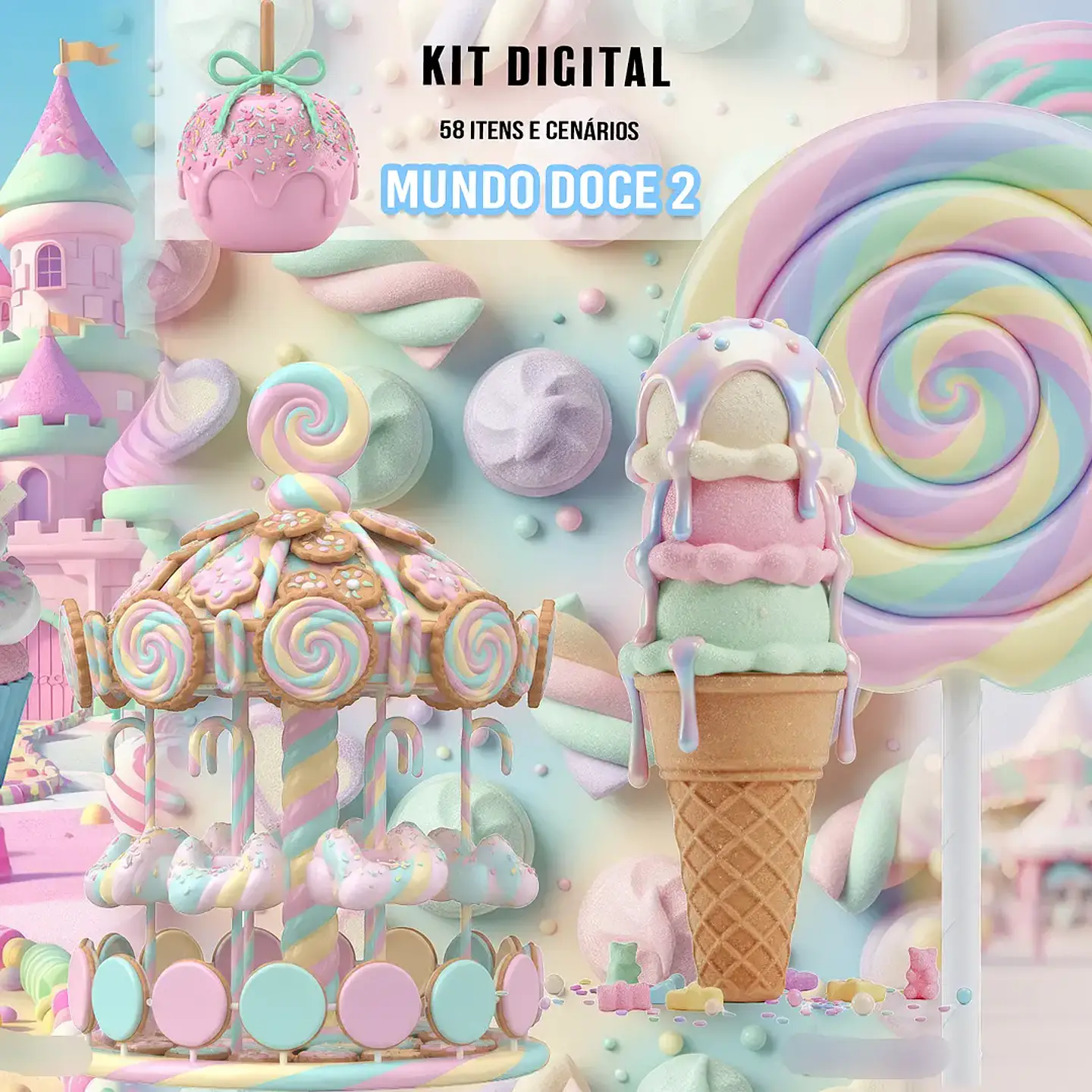 Kit Digital Mundo Doce 1