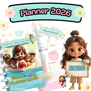 Arquivo Planner Ministério Infantil 2026
