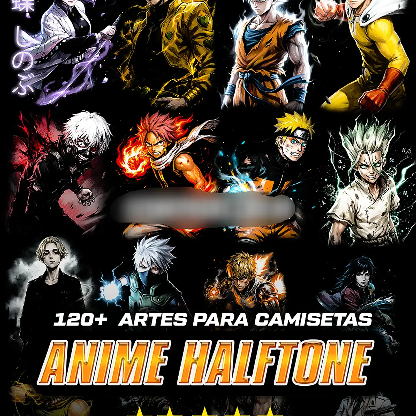 Arquivo 120 Artes Anime Halftone 1