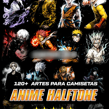 Arquivo 120 Artes Anime Halftone 1